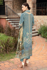 Y-907 | 3PC Unstitched Luxury Lawn Collection Riwayat By Ramsha